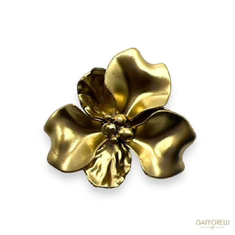 Flower Brooch- Art. D381 - Gafforelli Srl