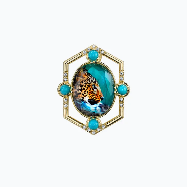 Leopard Brooch & Pendant