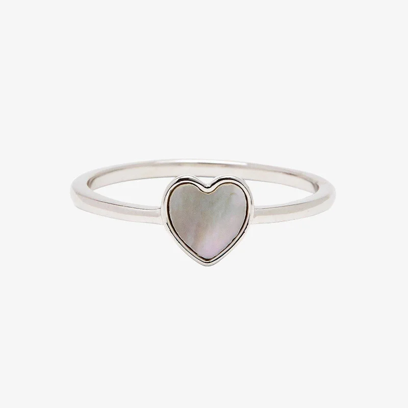 Heart of Pearl Ring