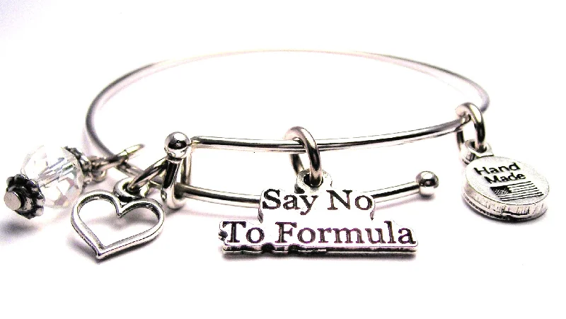 Say No To Formula Bangle Bracelet