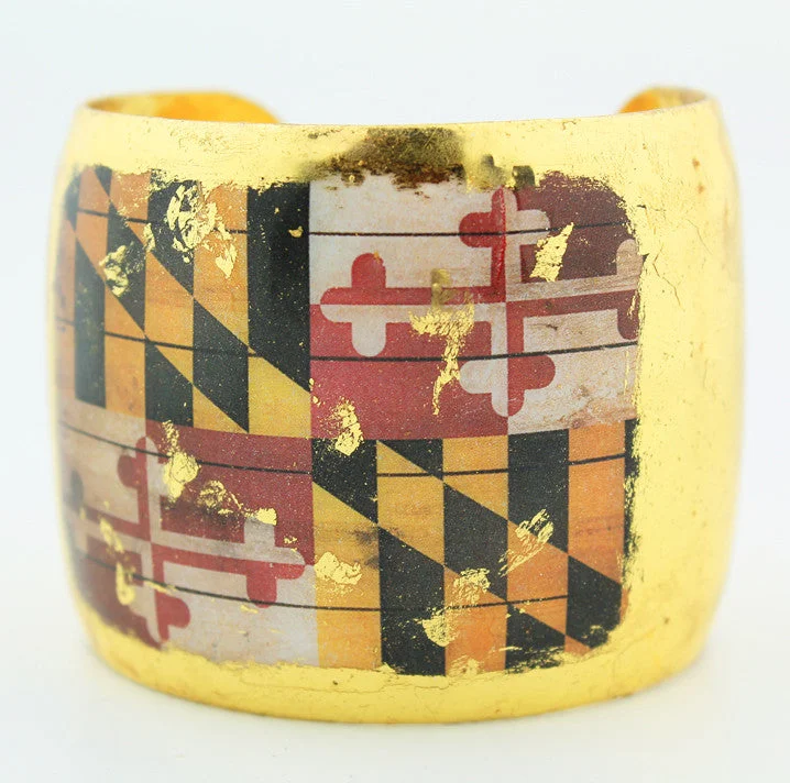 Calvert Cuff - (Maryland Flag Cuff)