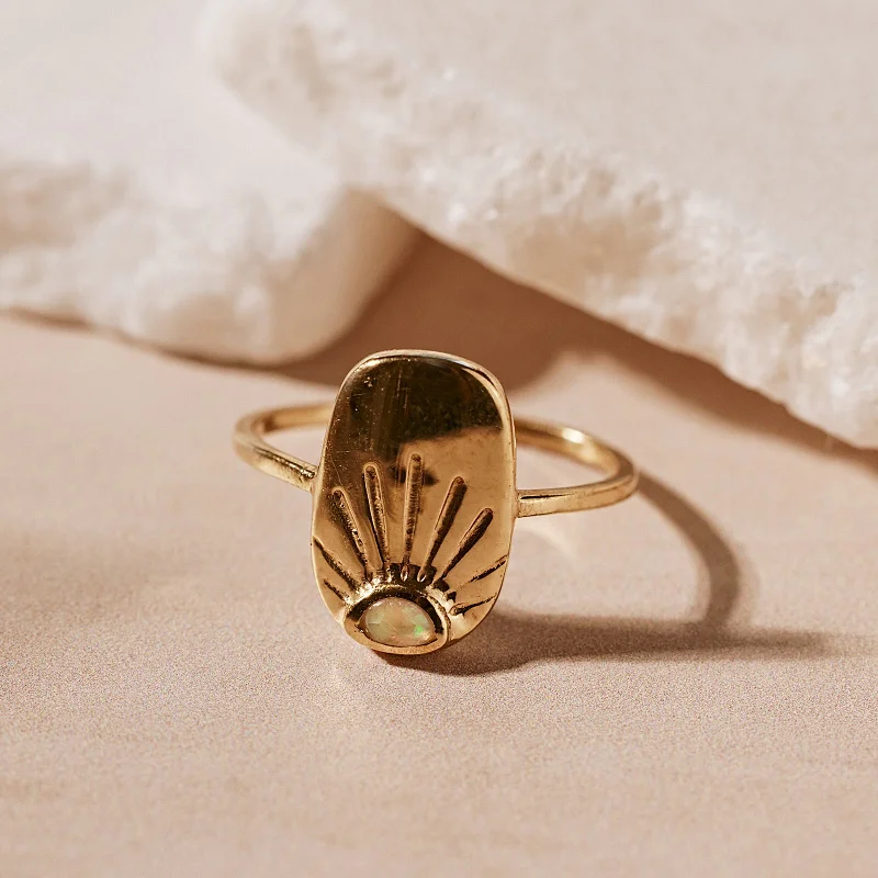 Sunshine Tag Ring